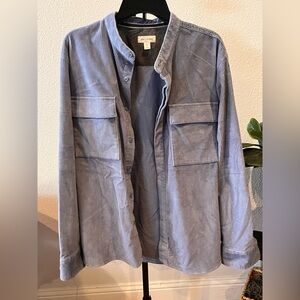 Men's Blue Corduroy Jacket